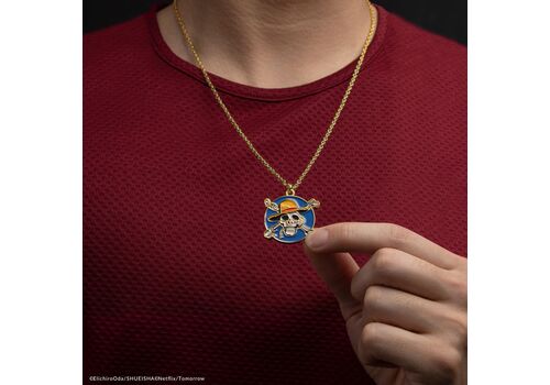 Naszyjnik One Piece (Netflix) - Luffy (pozłacany)- Zdjęcie 3