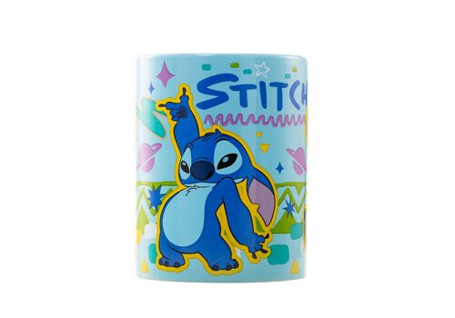 Duży kubek w futerku Disney - Stitch (458 ml)- Zdjęcie 3