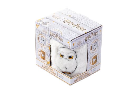 Duży kubek w futerku Harry Potter - Hedwiga (458 ml)- Zdjęcie 5