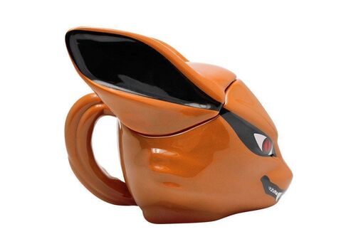 Kubek ceramiczny z pokrywką Naruto Shippuden 3D - Kyubi (400 ml)- Zdjęcie 2