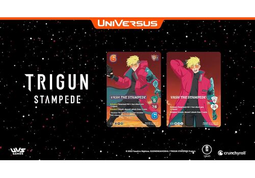Karty do gry Universus CCG Challenger Series: Trigun Stampede (Deck) Wersja Angielska- Zdjęcie 3