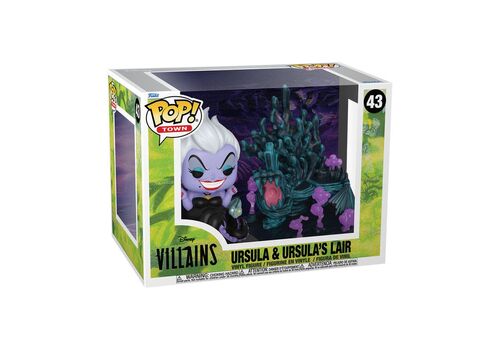 Figurka Disney Złoczyńcy POP! Town - Ursula's Lair (43)- Zdjęcie 2