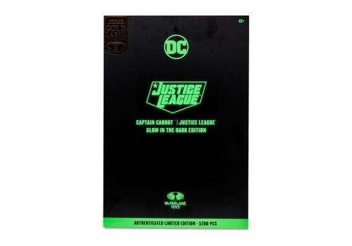 Figurka DC Multiverse (Justice League Incarnate) - Captain Carrot (GITD) (Gold Label)- Zdjęcie 8
