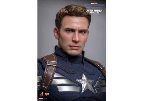 Figurka Marvel: Captain America: The Winter Soldier Movie Masterpiece 1/6 - Captain America (Stealth S.T.R.I.K.E. Suit 2.0)- Zdjęcie 14