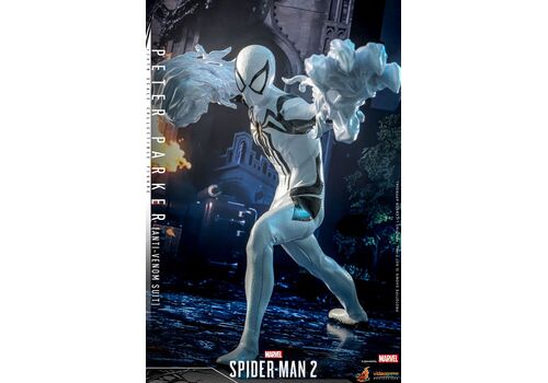 Figurka Marvel's Spider-Man 2 Videogame Masterpiece 1/6 - Peter Parker (Anti-Venom Suit)- Zdjęcie 12