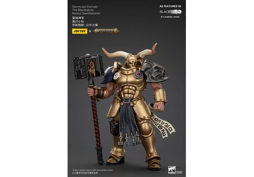 Figurka Warhammer Age of Sigmar 1/18 - Stormcast Eternals The Blacktalons Rostus Oxenhammer- Zdjęcie 4