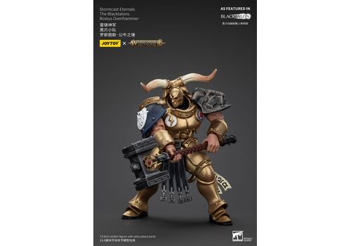 Figurka Warhammer Age of Sigmar 1/18 - Stormcast Eternals The Blacktalons Rostus Oxenhammer- Zdjęcie 8