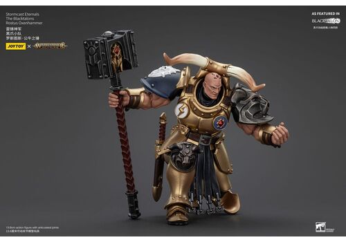Figurka Warhammer Age of Sigmar 1/18 - Stormcast Eternals The Blacktalons Rostus Oxenhammer- Zdjęcie 7