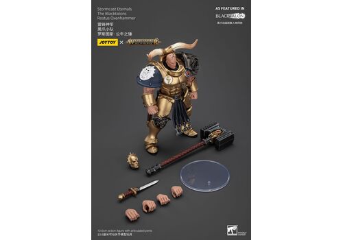 Figurka Warhammer Age of Sigmar 1/18 - Stormcast Eternals The Blacktalons Rostus Oxenhammer- Zdjęcie 10