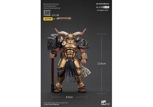 Figurka Warhammer Age of Sigmar 1/18 - Stormcast Eternals The Blacktalons Rostus Oxenhammer- Zdjęcie 9