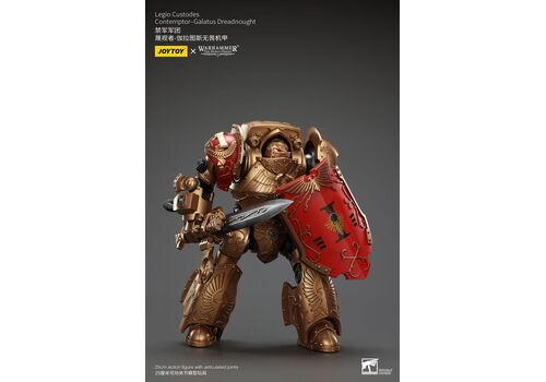 Figurka Warhammer Herezja Horusa 1/18  - Legio Custodes Contemptor-Galatus Dreadnought- Zdjęcie 2