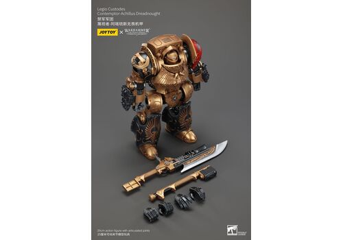 Figurka Warhammer Herezja Horusa 1/18 - Legio Custodes Contemptor-Achillus Dreadnought- Zdjęcie 9