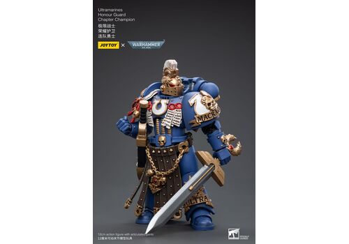 Figurka Warhammer 40k 1/18 - Ultramarines Honour Guard Chapter Champion- Zdjęcie 4