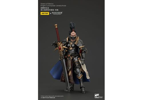 Figurka Warhammer Herezja Horusa 1/18 -  Sisters of Silence Knight-Commander Jenetia Krole- Zdjęcie 2