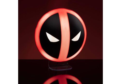 Lampka Marvel - Deadpool Logo- Zdjęcie 3