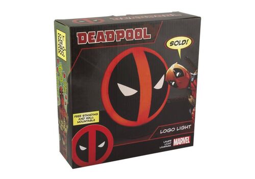Lampka Marvel - Deadpool Logo- Zdjęcie 5