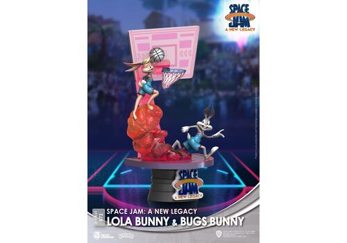 Figurka Space Jam: A New Legacy D-Stage - Lola i Królik Bugs- Zdjęcie 2
