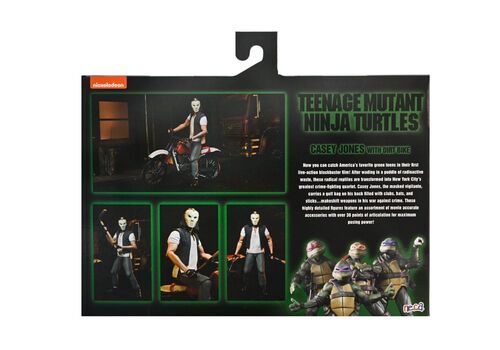Figurka z pojazdem Teenage Mutant Ninja Turtles (1990) - Casey Jones with Dirt Bike- Zdjęcie 3