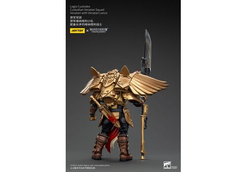 Figurka Warhammer Herezja Horusa 1/18 - Legio Custodes Custodian Venatari Squad Venatari with Venatari Lance- Zdjęcie 3
