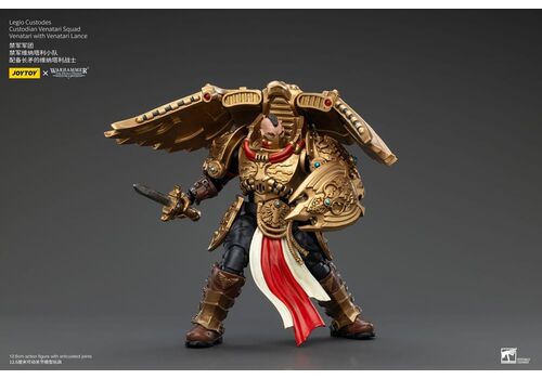 Figurka Warhammer Herezja Horusa 1/18 - Legio Custodes Custodian Venatari Squad Venatari with Venatari Lance- Zdjęcie 6