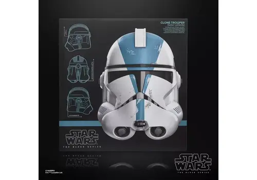 Hełm elektroniczny Star Wars: Ahsoka - Clone Trooper (501st Legion)- Zdjęcie 6