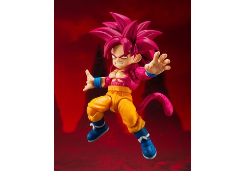 Figurka Dragon Ball Daima S.H. Figuarts - Super Saiyan 4 Son Goku (Mini)- Zdjęcie 4