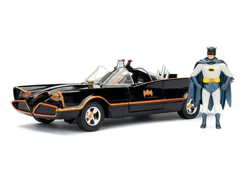Model samochodu Batman Classic TV Series Diecast 1/24 1966 Batmobile (Wraz z figurką Batman)