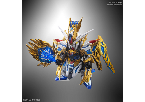 Model figurki GUNDAM SD Sangoku Soketsuden - Zhuge Liang Freedom Gundam- Zdjęcie 2