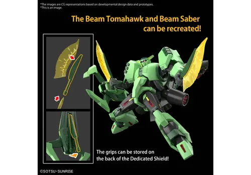 Model figurki GUNDAM HGUC 1/144 - PMX-002 Bolinoak-Sammahn- Zdjęcie 2
