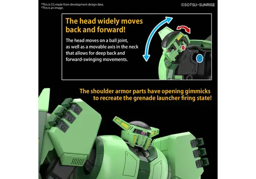 Model figurki GUNDAM HGUC 1/144 - PMX-002 Bolinoak-Sammahn- Zdjęcie 4