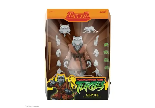 Figurka Teenage Mutant Ninja Turtles (2003) Ultimates - Splinter- Zdjęcie 2