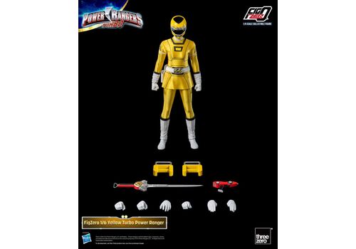 Figurka Power Rangers Turbo FigZero 1/6 - Yellow Turbo Ranger- Zdjęcie 8