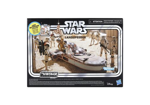 Pojazd z figurką Star Wars: Nowa Nadzieja Vintage Collection - Landspeeder & Luke Skywalker (Tatooine)- Zdjęcie 3
