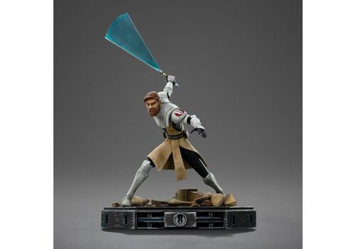 Figurka Star Wars: Wojny Klonów Art Scale 1/10 - Obi-Wan Kenobi- Zdjęcie 2