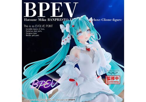 Figurka Hatsune Miku Banpresto Evolve Clearluxe - Hatsune Miku (Clione)- Zdjęcie 5