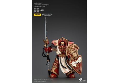 Figurka Warhammer Herezja Horusa 1/18 - Blood Angels Crimson Paladins Squad Crimson Exemplar- Zdjęcie 4