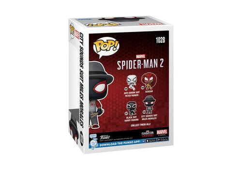 Figurka Marvel: Spider-Man 2 POP! - City Sounds Suit Miles Morales (1028)- Zdjęcie 2