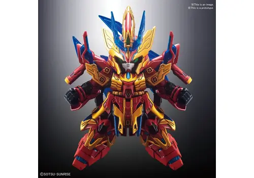 Model figurki GUNDAM SD Sangoku Soketsuden - Zhang Liao Sazabi- Zdjęcie 2