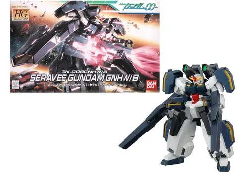 Model figurki GUNDAM HG 00 1/144 - GN-008GNHW/B Seravee Gundam GNHW/B- Zdjęcie 2