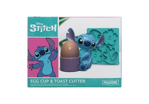 Zestaw: podstawka pod jajko + forma do tostów Disney - Stitch- Zdjęcie 3