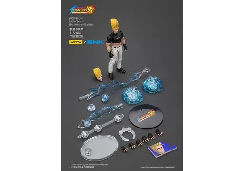 Figurka The King Of Fighters '98 1/18 - Benimaru Nikaido- Zdjęcie 9