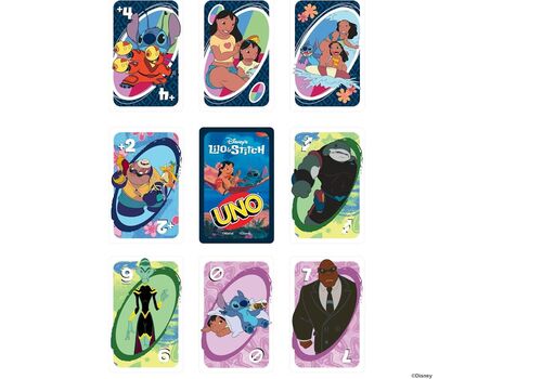 Gra karciana UNO Lilo i Stitch- Zdjęcie 2