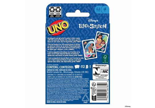 Gra karciana UNO Lilo i Stitch- Zdjęcie 5