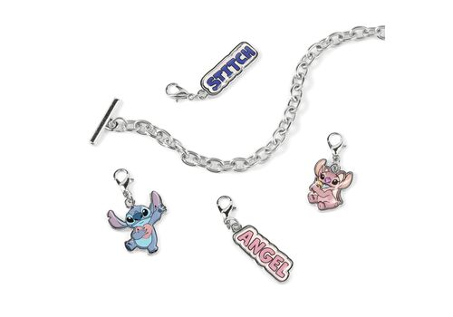 Bransoletka z wisiorkami Disney - Stitch & Angel- Zdjęcie 2