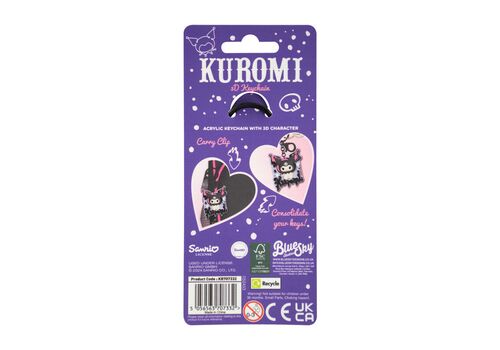 Brelok 3D Sanrio - Kuromi- Zdjęcie 3