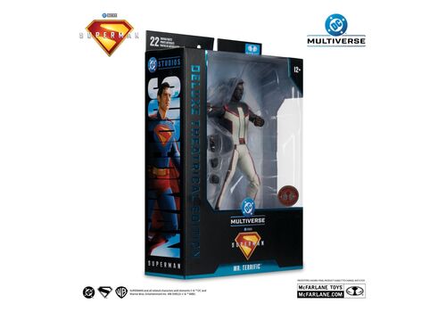 Figurka DC Multiverse Deluxe (Superman 2025) - Mr. Terrific (Red Platinum Edition)- Zdjęcie 3