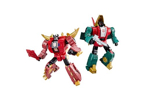 Zestaw 2 figurek Transformers Age of the Primes Leader Class - G2 Universe Dinobots Snarl & Slug- Zdjęcie 2