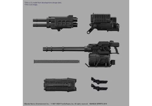 Figurka do złożenia Armored Core VI 30MM - BD-011 Melander Liger Tail / G1 Michigan- Zdjęcie 5