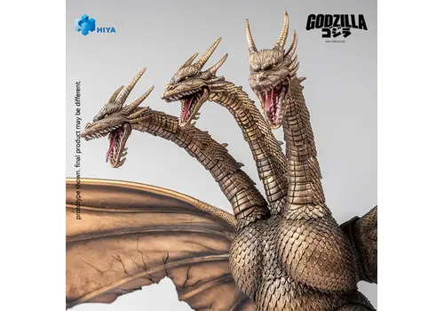 Figurka Godzilla vs. King Ghidorah (1991) Exquisite Basic - King Ghidorah (Battle-Damaged Ver.)- Zdjęcie 5
