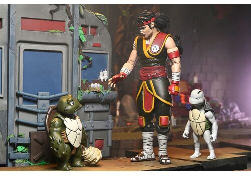 Figurki TMNT: The Last Ronin Lost Years - Casey Marie with Baby Odyn & Uno- Zdjęcie 9
